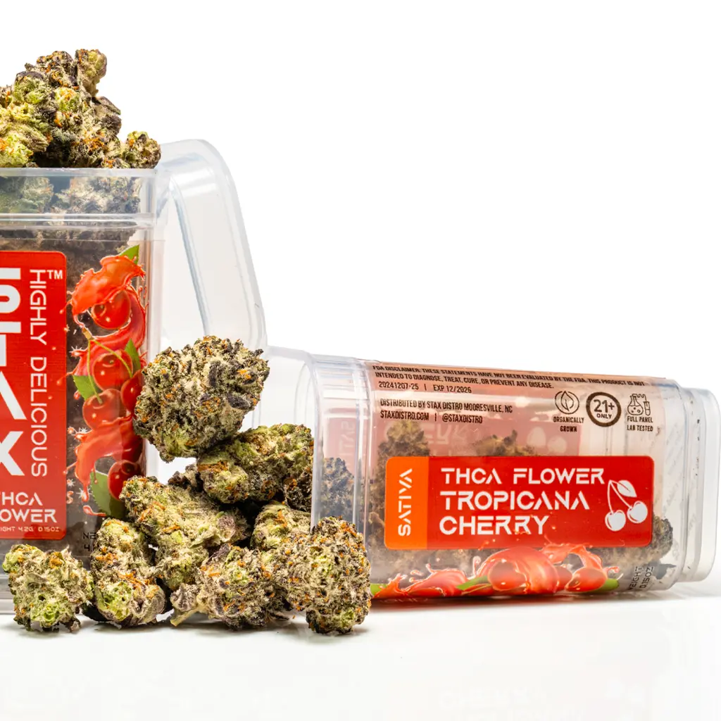 Stax - THCA Flower - 4.2g - Tropicana Cherry - Label #4.webp
