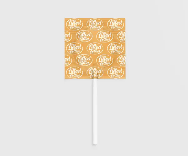 Lifted Lollies Tangerine - Edible Lollipop