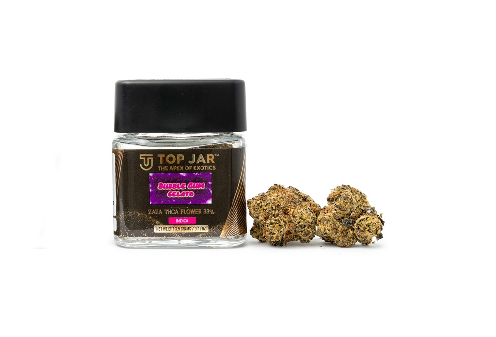 Top Jar Bubble Gum Gelato - Flower Bigs