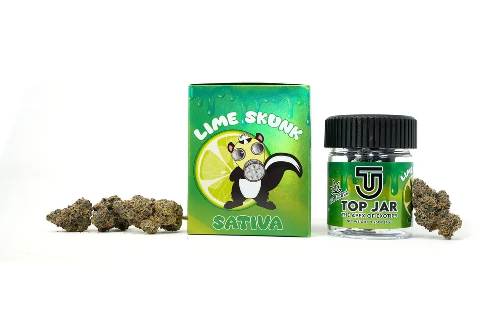 Top Jar Lime Skunk - Flower Bigs