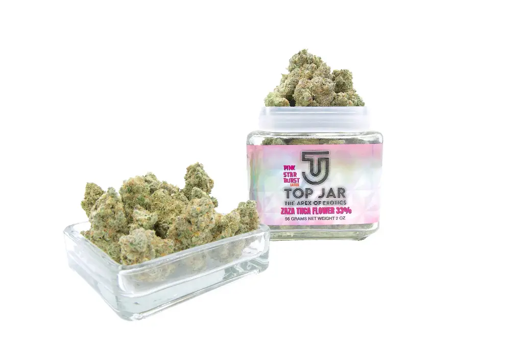Top Jar Pink Starburst - Flower Bigs