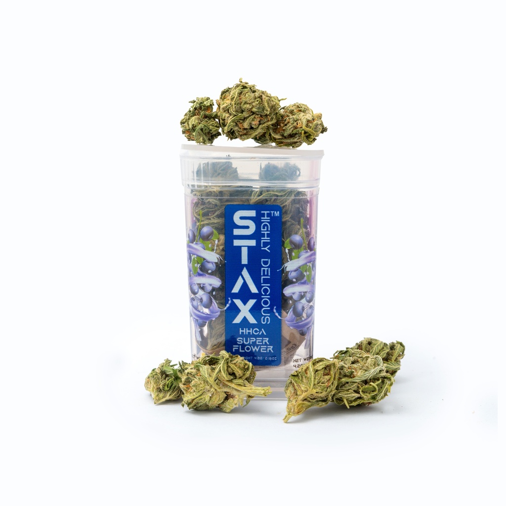 Stax Blueberry OG - HHCA Superflower Smalls