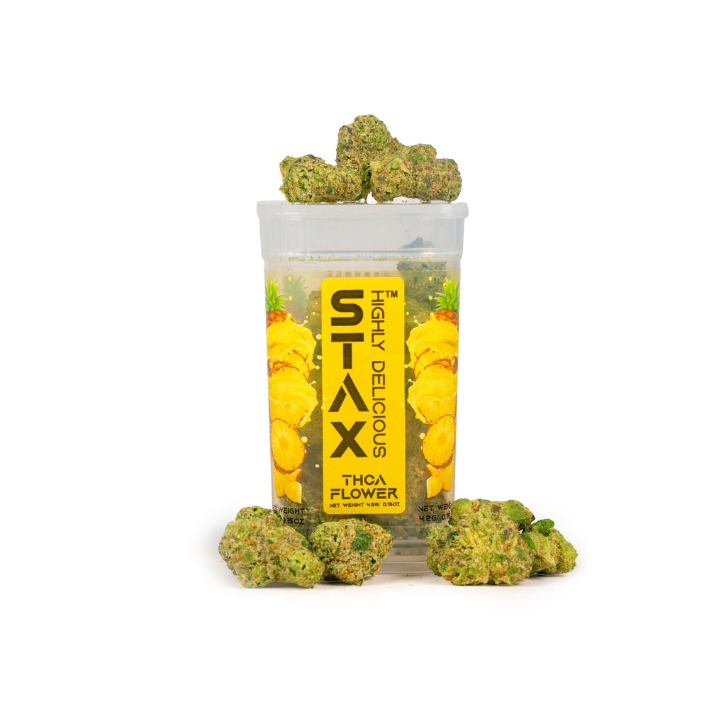 Stax Pineapple Dog Shit - THCA Flower Smalls