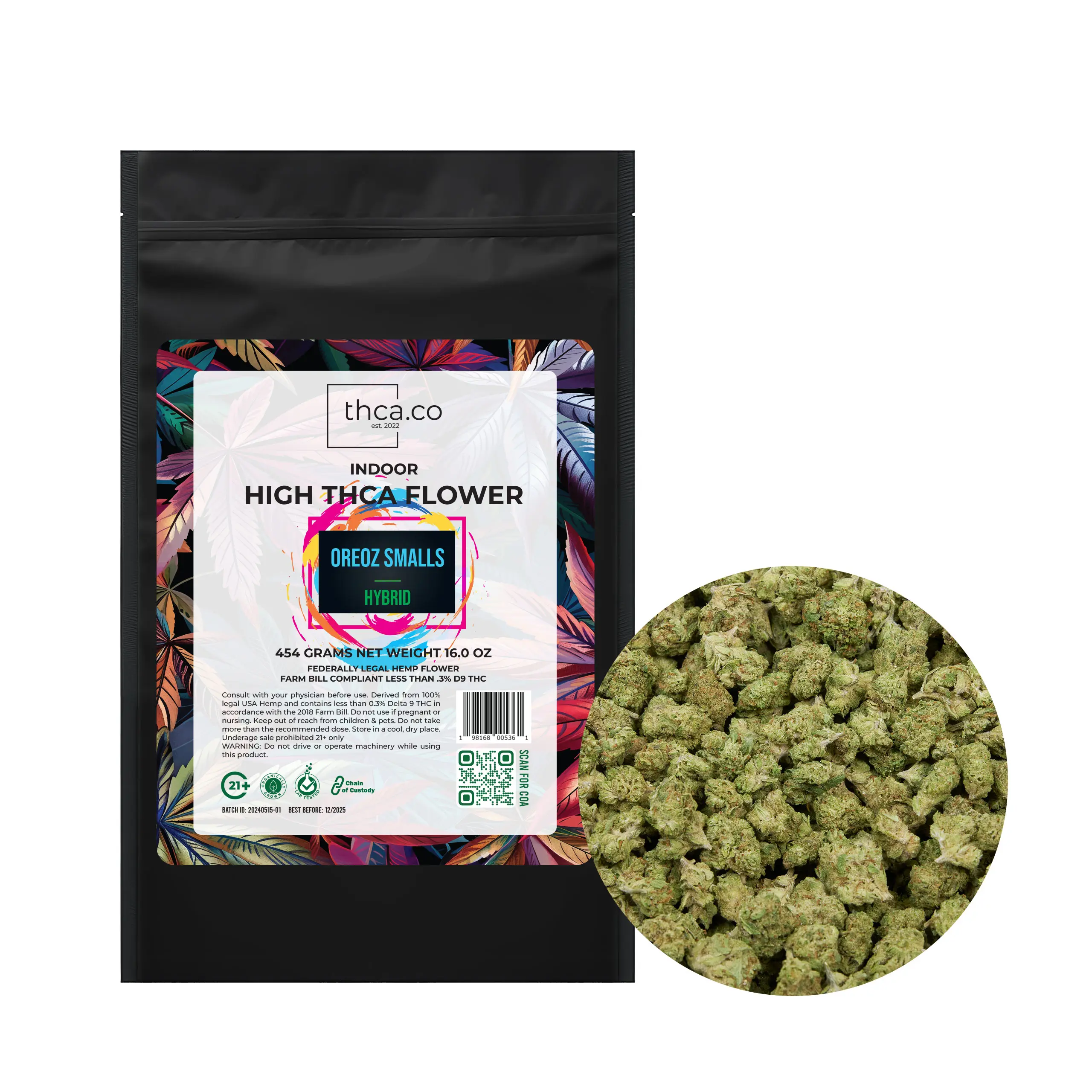 THCA.Co Oreoz - Flower Smalls