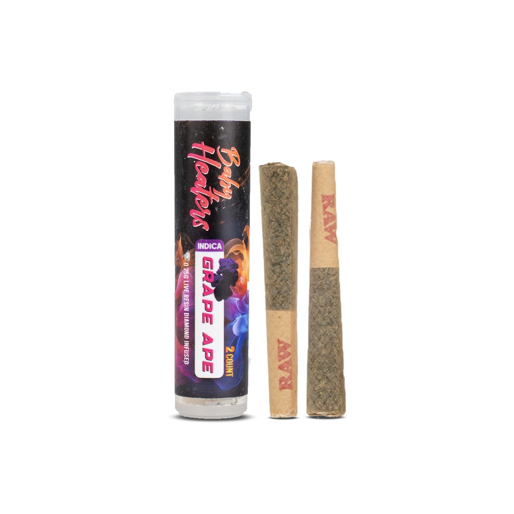Baby Heaters Grape Ape - Pre-Roll Cone