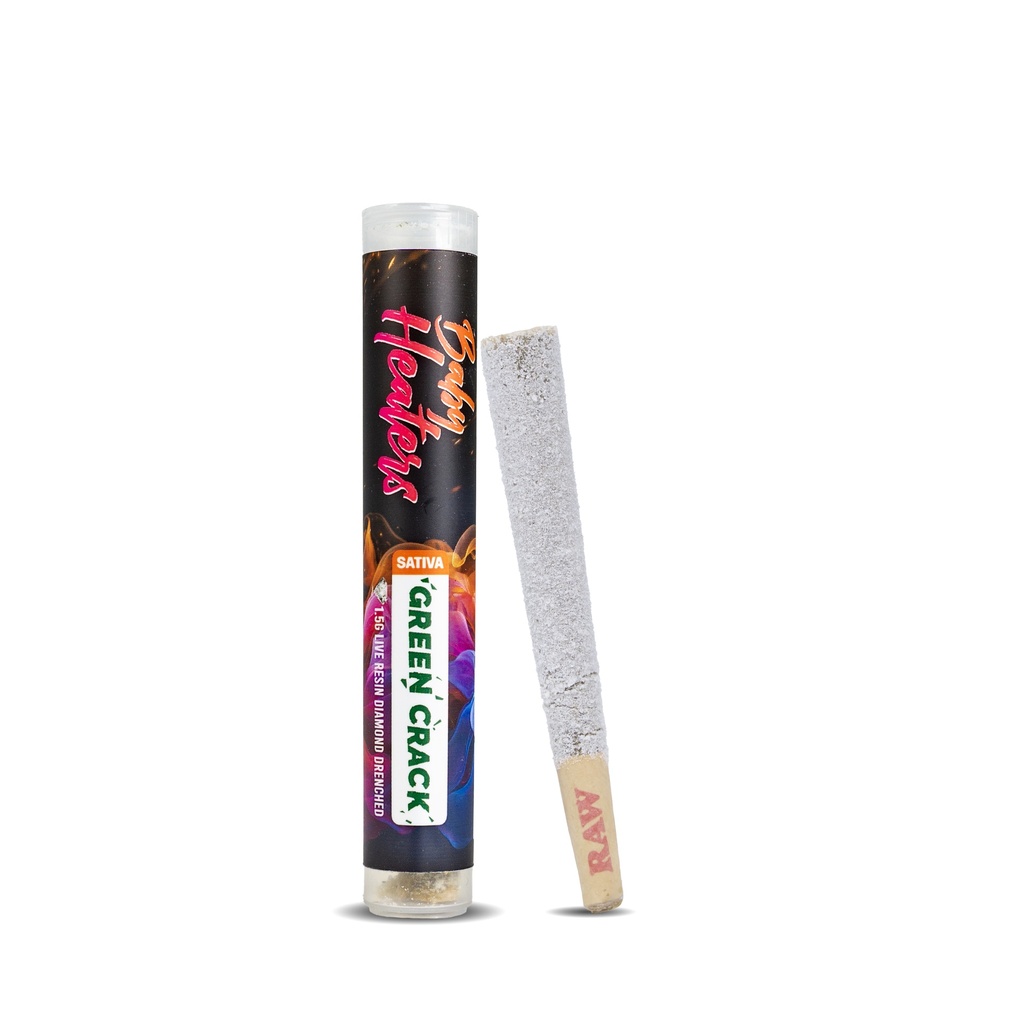 Baby Heaters Green Crack - Pre-Roll Cone