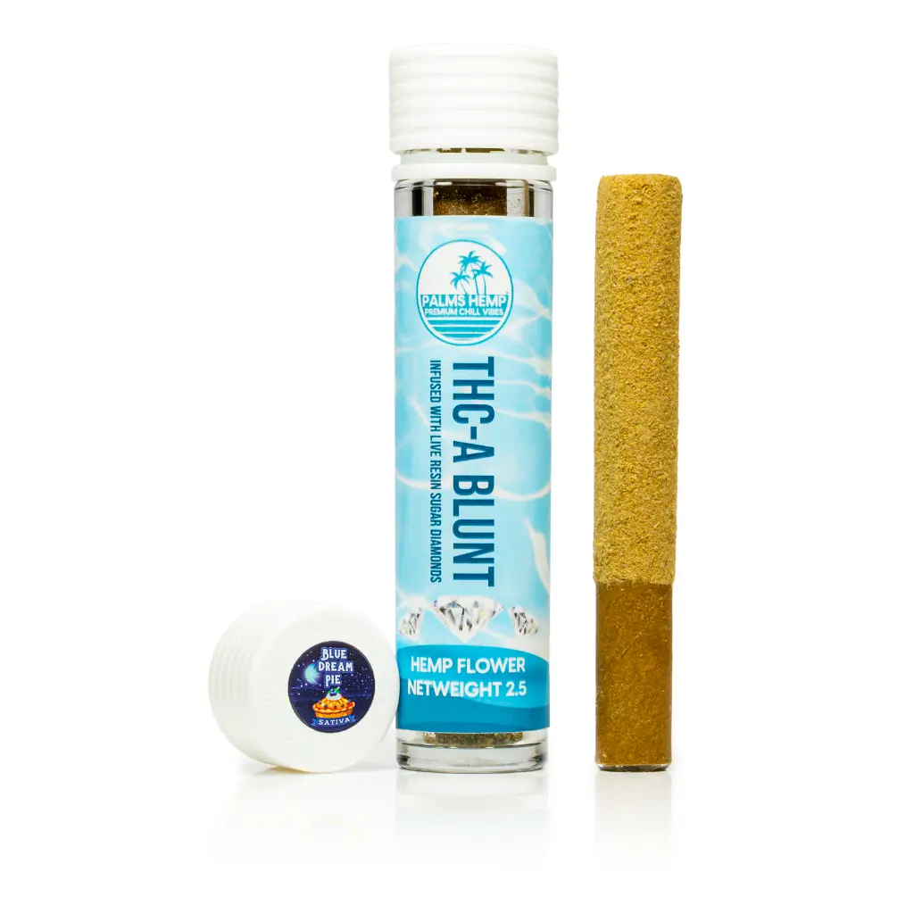 12 ct POS Palms THCA Caviar Blunt x 2.5g Blue Dream Pie