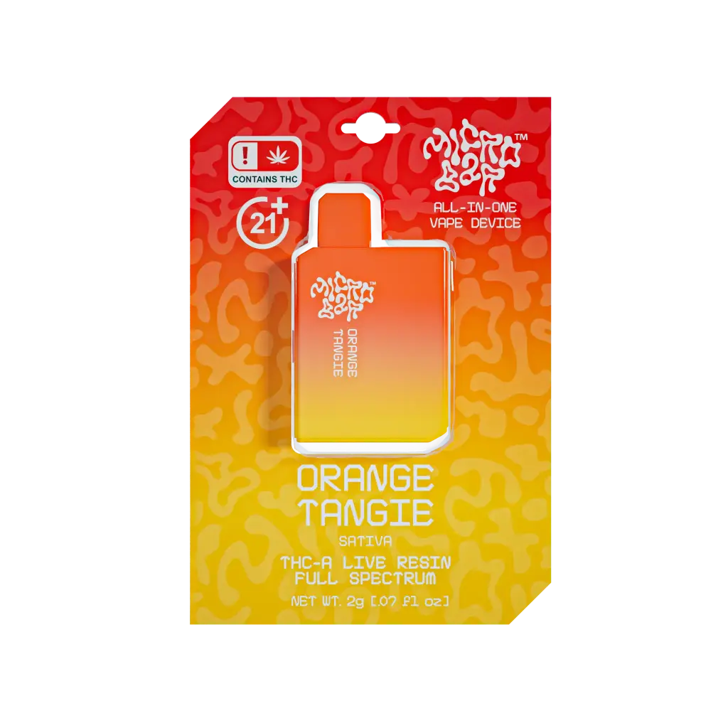 10ct POS Microbar 2g Disposable-Orange Tangie-Sativa