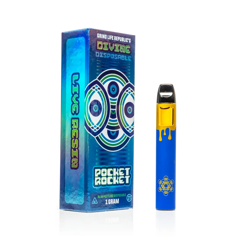 10ct POS GrindLife Divine 1G Lime Sherbet Punch  - Extracts THCA Vapes