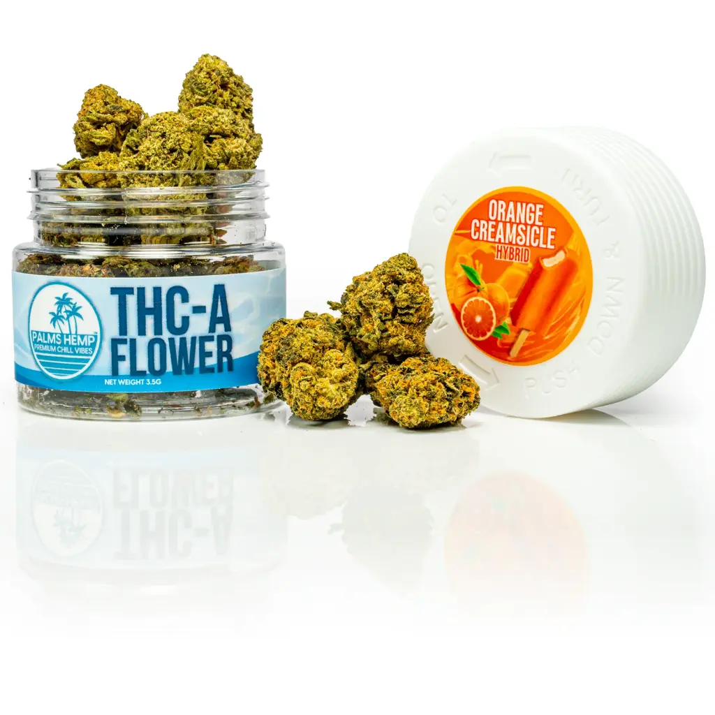 12 ct POS Palms THCA Flower x 3.5g Orange Creamsicle