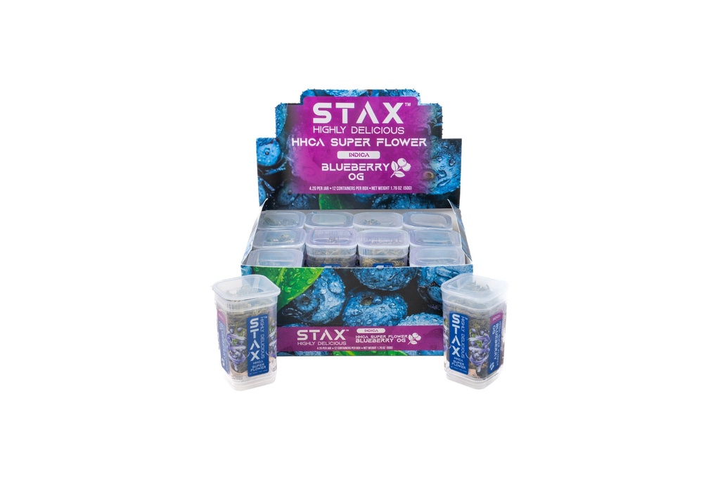 POS STAX HHCA Superflower 4.2g Blueberry OG 