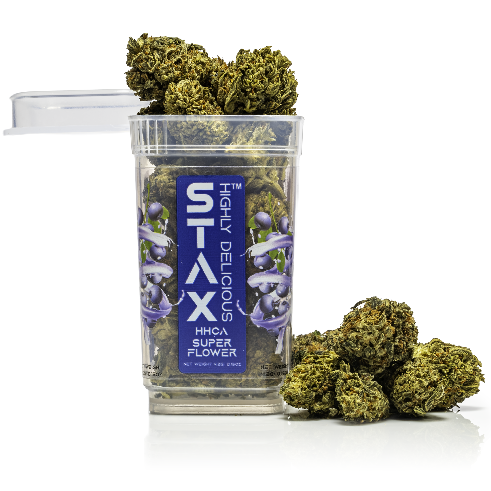 12 ct POS STAX HHCA Superflower 4.2g Blueberry OG 