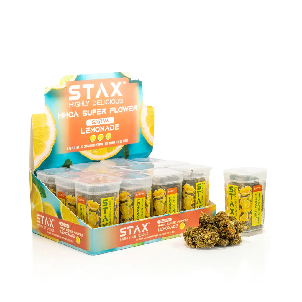 12 ct POS STAX HHCA Superflower x 4.2g Lemonade