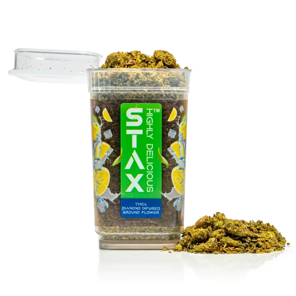 12 ct POS STAX THCA Diamond Dust x 7g Lemon Ice