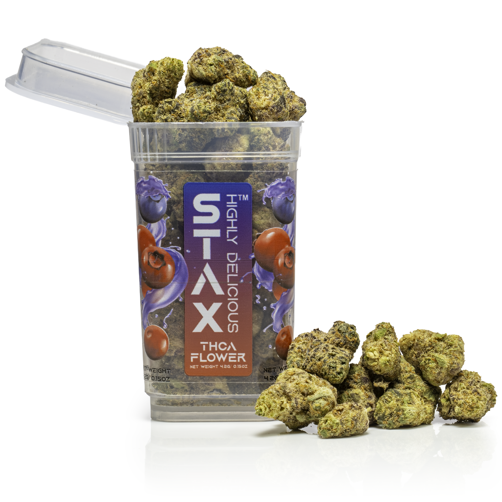 12 ct POS STAX THCA Flower x 4.2g Huckleberry Soda