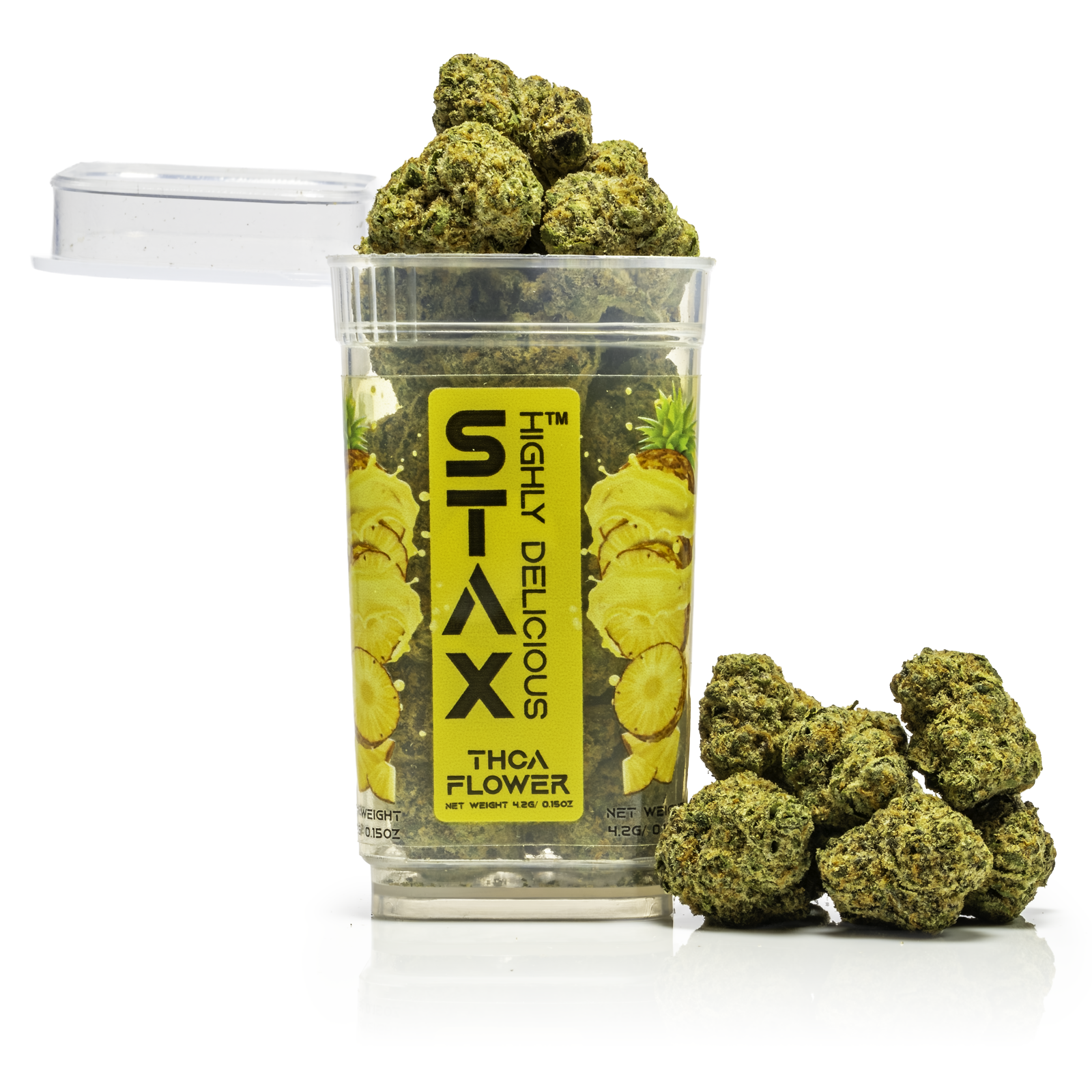 12ct POS STAX THCA Flower 4.2g Pineapple Dog Shit
