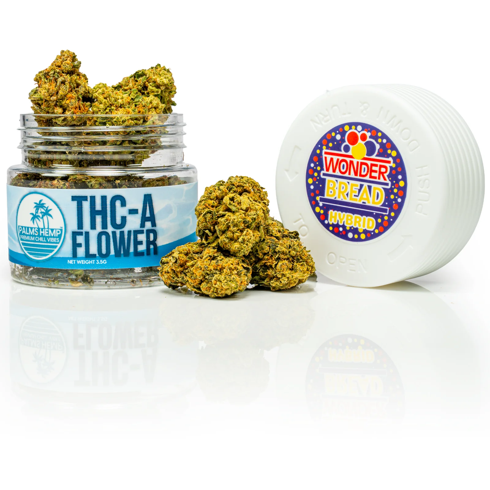 POS Palms THCA Flower 3.5g Wonder Bread